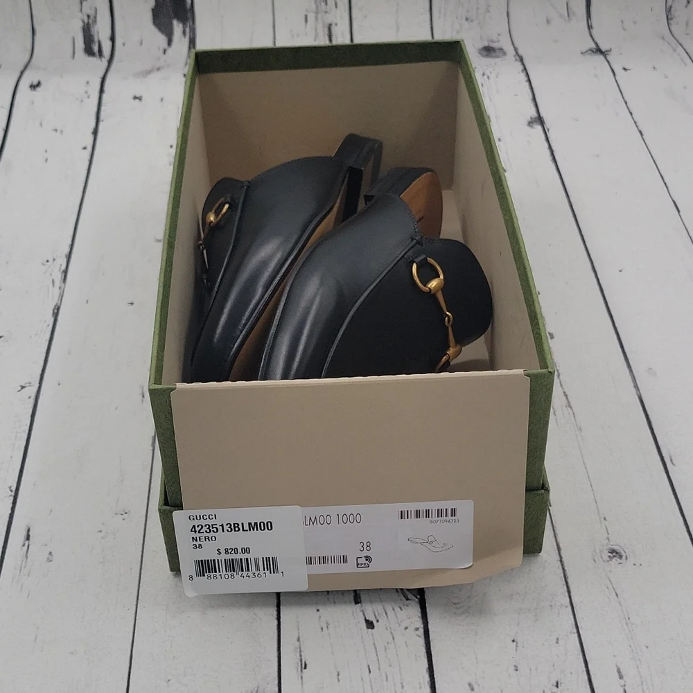 Gucci Princetown Leather Slipper - Picture 11 of 14